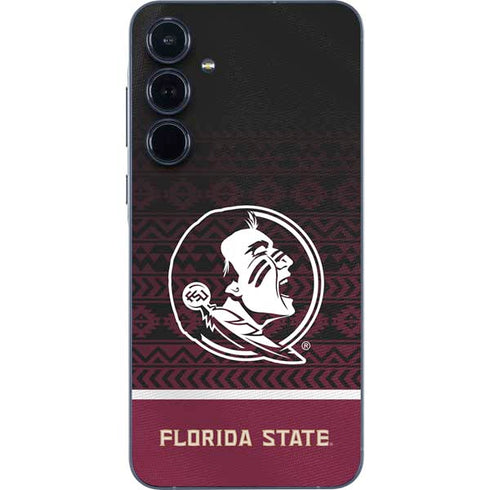 Florida State University Pattern Jersey Galaxy A35 5G Skin